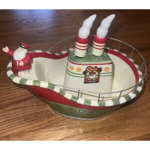 Department 56-St. Nick's Getaways-Cruise Ship Spreader Set, (9.5") #51346